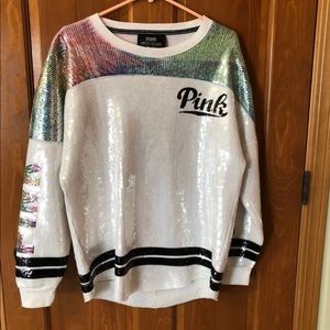 VS limited release bling sweater small